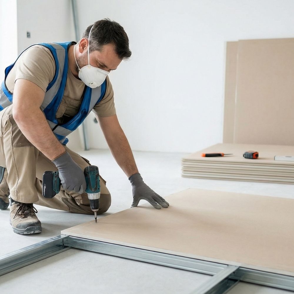 mano de obra y instalación pladur