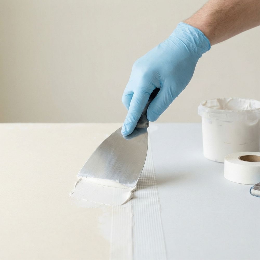 Tratamiento de juntas y acabado pladur